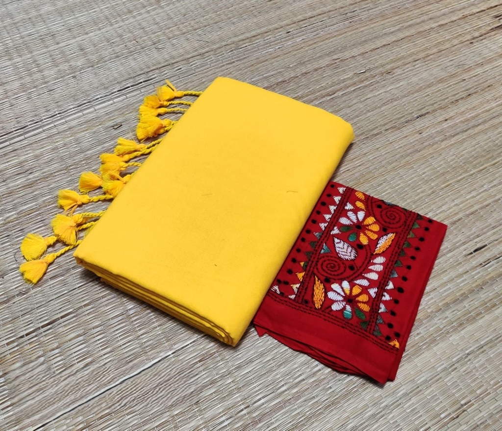 Prakriti - Handwoven Khadi Cotton Saree (2 Colour Options)