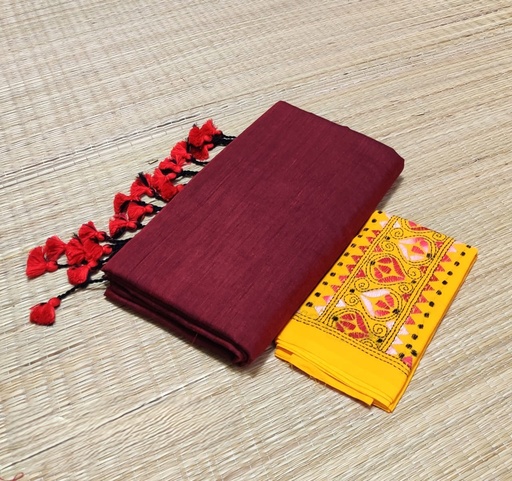 Prakriti - Handwoven Khadi Cotton Saree (3 Colour Options)
